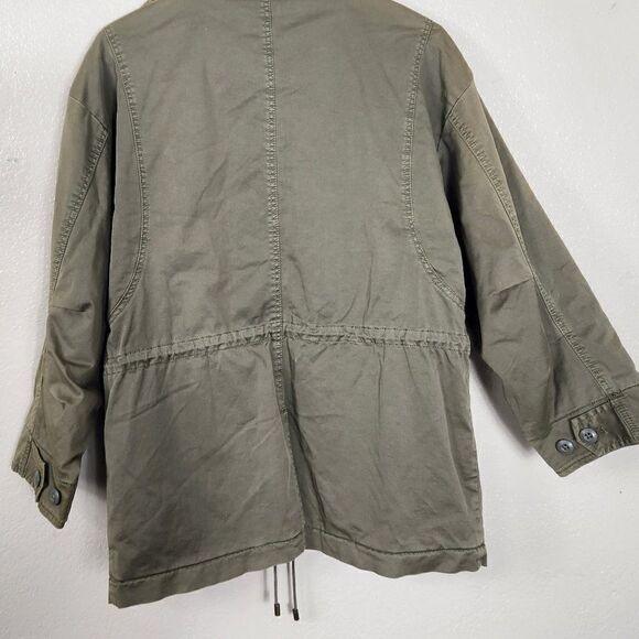 Joie NWT Olive Green Jenita Utility Jacket Size XXS NWT - Picture 5 of 14